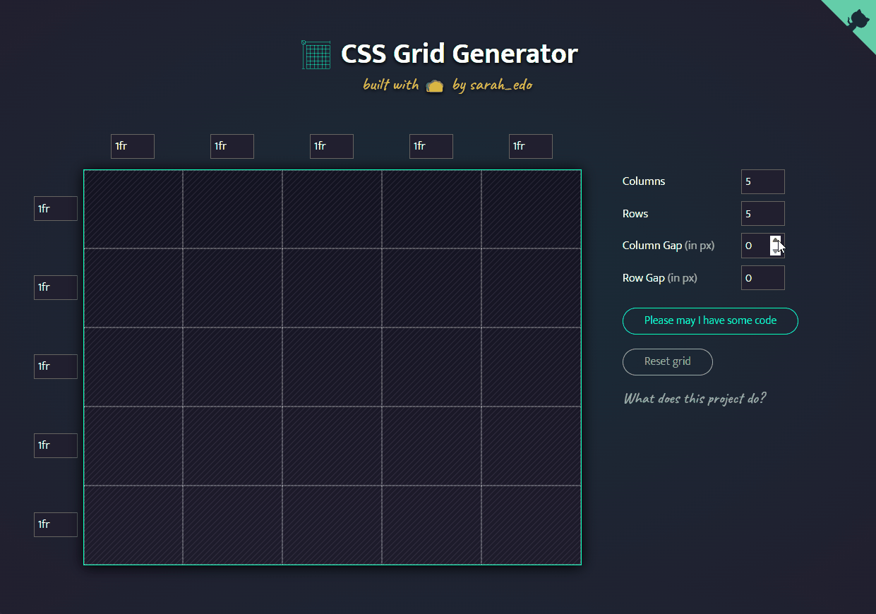 CSS Grid Generator(CSSグリッドジェネレーター)使い方02
