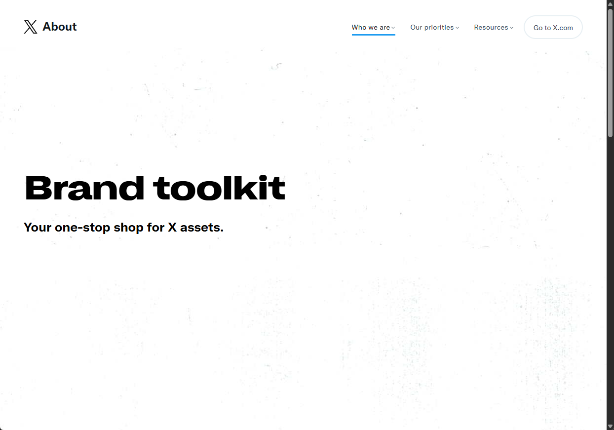 X Brand toolkit