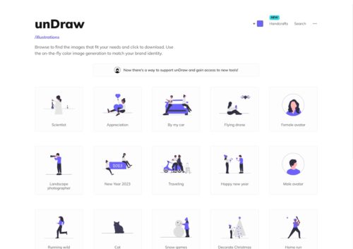 Undraw Notes unDraw(アンドロー) とは | ウェブクマさん!